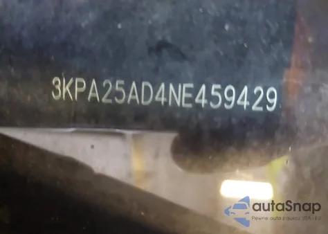 2022 Kia Rio 5-Door S z USA, uszkodzony, nr VIN 3KPA25AD4NE459429